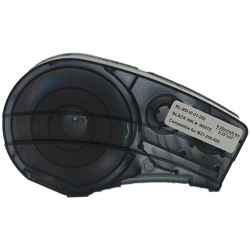 M21-250-595-WT 6.35mm Black on White Durable Vinyl Labels