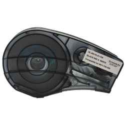 M21-750-595-WT 142797 19.05mm Black on White B-595 Durable Vinyl Material Labels