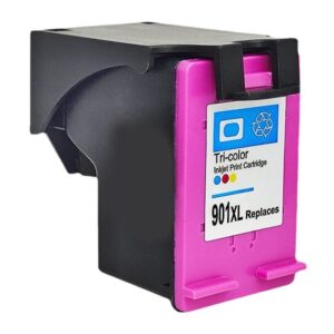 High Yield 901XL Tri-Color Remanufactured Ink Cartridge Replacement