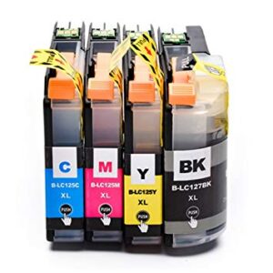 Remanufactured LC127XL & LC125XL High-Yield Ink Cartridge Multipack