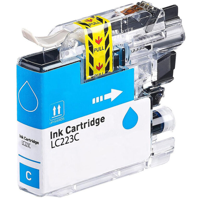 Remanufactured LC223 Cyan Ink Cartridge