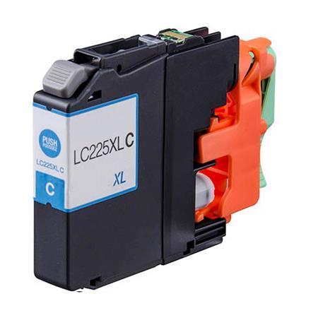 Remanufactured LC225XL Cyan High-Yield Ink Cartridge